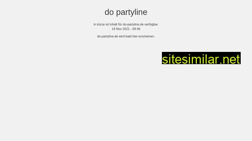 do-partyline.de alternative sites