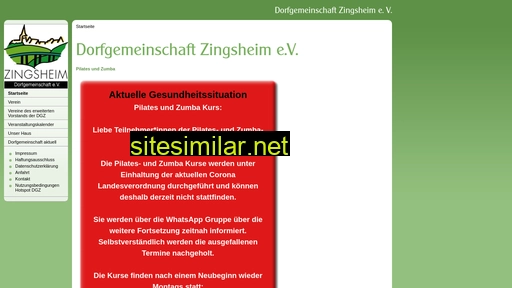dorfgemeinschaft-zingsheim.de alternative sites