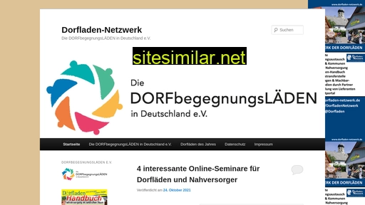 dorfladen-netzwerk.de alternative sites