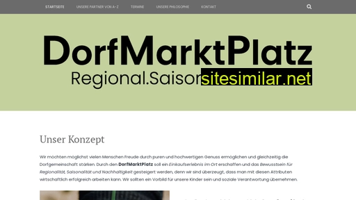 dorfmarktplatz.de alternative sites