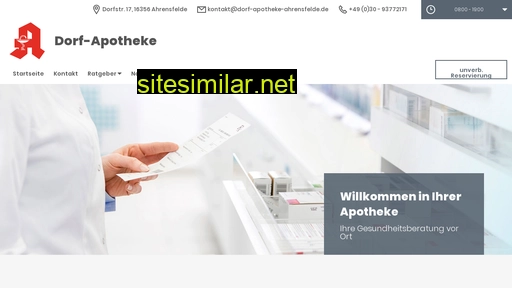 dorf-apotheke-ahrensfelde-app.de alternative sites