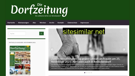 Dorfzeitung-online similar sites