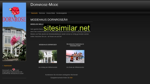dornrose-mode.de alternative sites