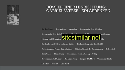 dossier-hinrichtung-gabrielweber.de alternative sites