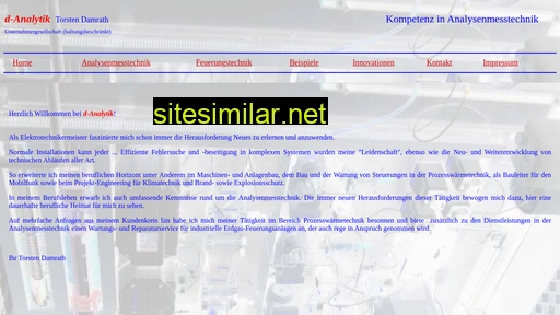 d-analytik.de alternative sites