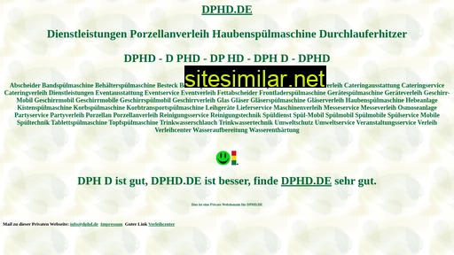 dphd.de alternative sites