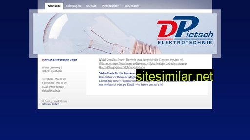 dpietsch-elektrotechnik.de alternative sites
