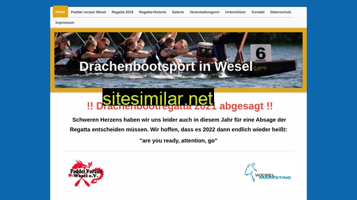 drachenboot-wesel.de alternative sites