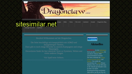 dragonclaw-online.de alternative sites