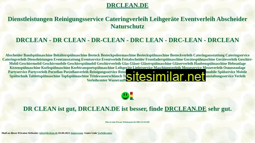 drclean.de alternative sites