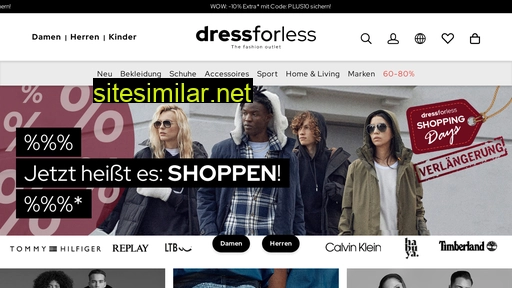 dress-for-less.de alternative sites