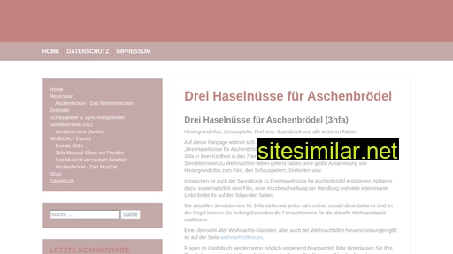 Drei-haselnuesse-fuer-aschenbroedel similar sites