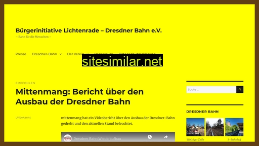 Dresdner-bahn similar sites