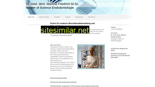 drfriedrich-zahnarzt.de alternative sites