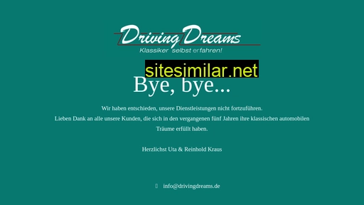 drivingdreams.de alternative sites