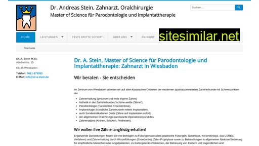 dr-a-stein.de alternative sites