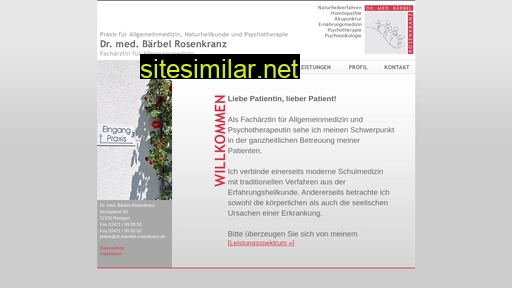 dr-baerbel-rosenkranz.de alternative sites