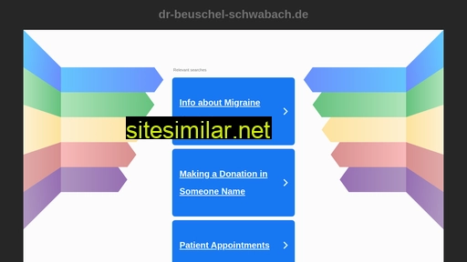 dr-beuschel-schwabach.de alternative sites