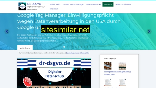 dr-dsgvo.de alternative sites