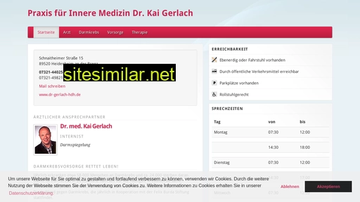 dr-gerlach-hdh.de alternative sites