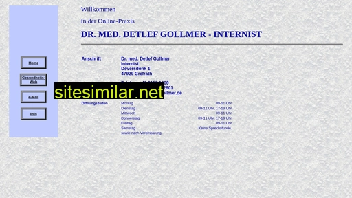 dr-gollmer.de alternative sites