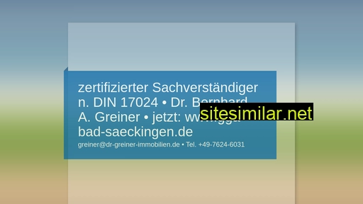 dr-greiner-immobilien.de alternative sites