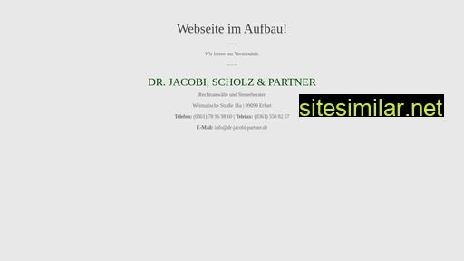 dr-jacobi-partner.de alternative sites