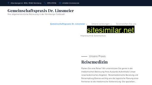 dr-linsmeier.de alternative sites
