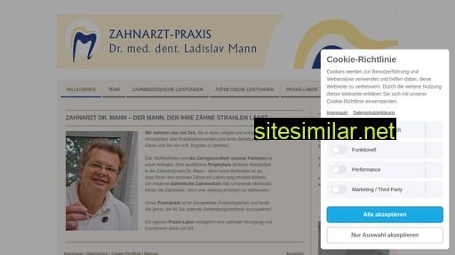 dr-mann-zahnarzt.de alternative sites
