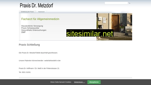 dr-metzdorf.de alternative sites