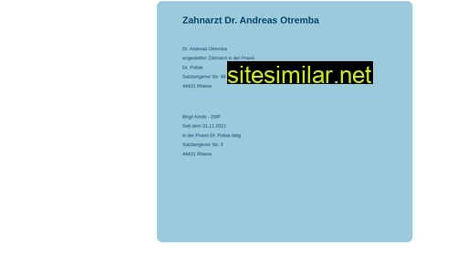 dr-otremba.de alternative sites