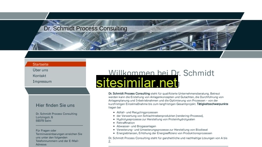 dr-schmidt-process-consulting.de alternative sites