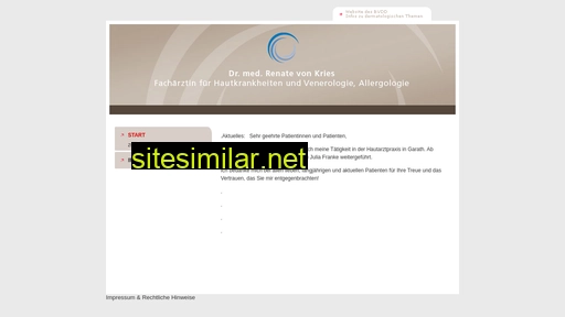 dr-von-kries.de alternative sites