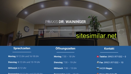 dr-waininger.de alternative sites