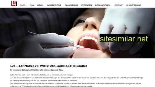 dr-wittstock.de alternative sites
