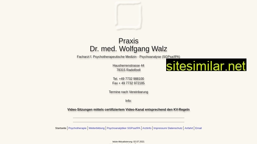 dr-wolfgang-walz.de alternative sites