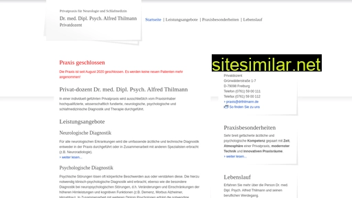 drthilmann.de alternative sites