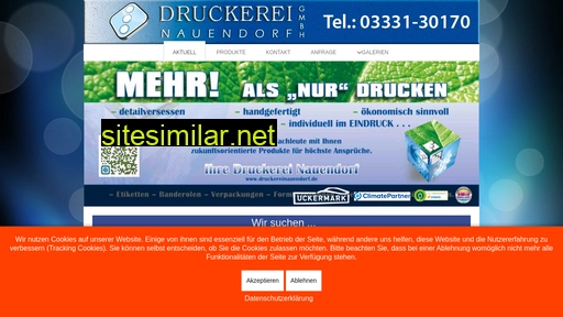Druckereinauendorf similar sites