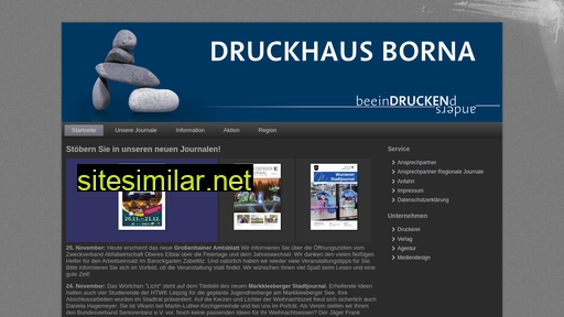 Druckhaus-borna similar sites