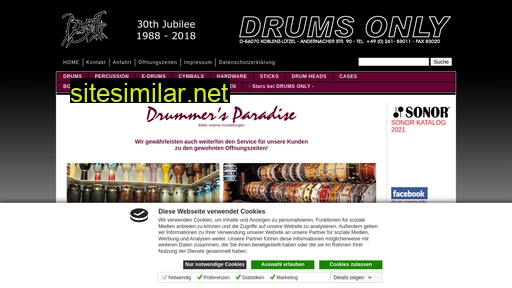 drumsonly.de alternative sites