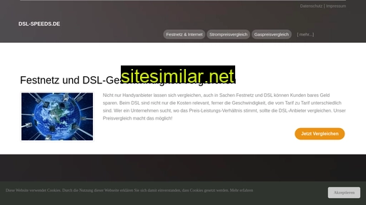 Dsl-speeds similar sites