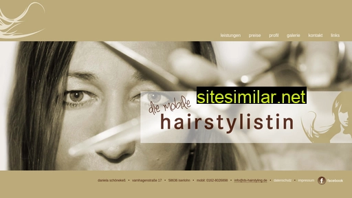 Ds-hairstyling similar sites