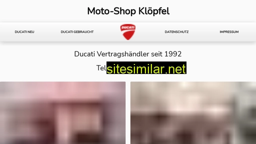 Ducati-kloepfel similar sites
