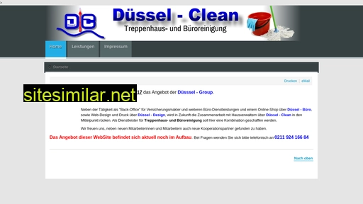 duessel-clean.de alternative sites