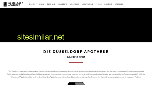 duesseldorfapotheke.de alternative sites