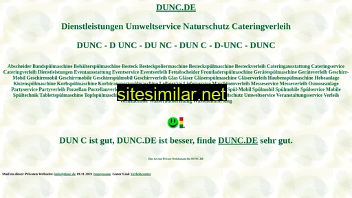 dunc.de alternative sites