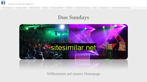Duo-sundays similar sites