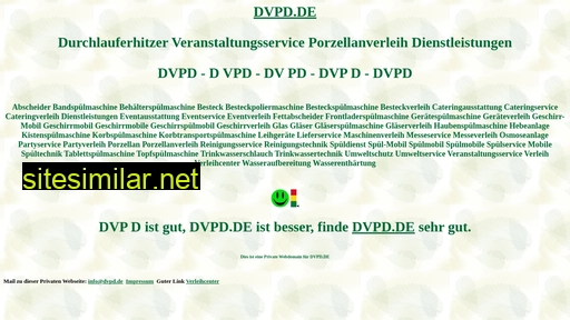 dvpd.de alternative sites