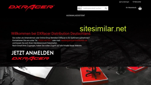 Dxracer-distribution similar sites