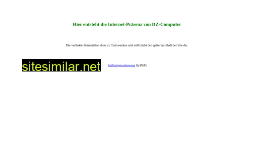 dz-computer.de alternative sites